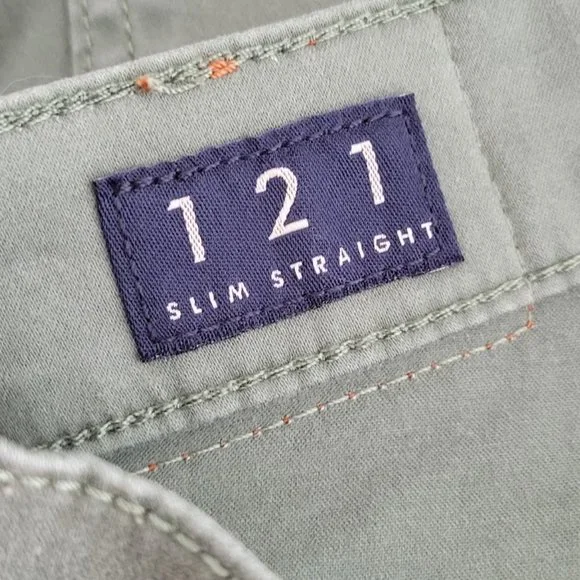 LUCKY BRAND 121 heritage slim straight leg pants Sz 38 NEW - Picture 5 of 7